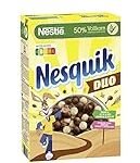 Analyse und Vergleich: Nesquik Schokoladen-Cerealien und typisch französische Produkte
